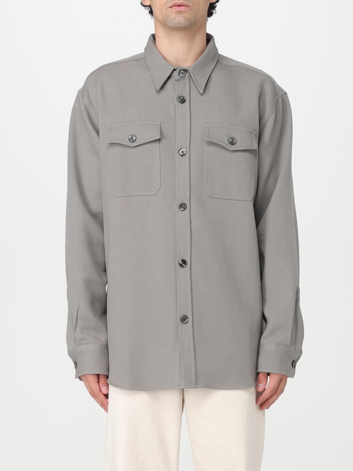AMI PARIS - Man - Beige - Shirt main image 1