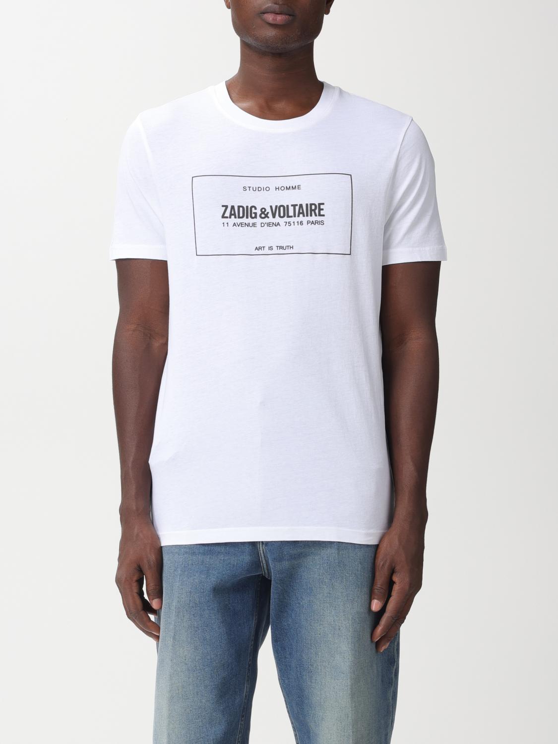 ZADIG VOLTAIRE: T-shirt men White Zadig Voltaire t-shirt