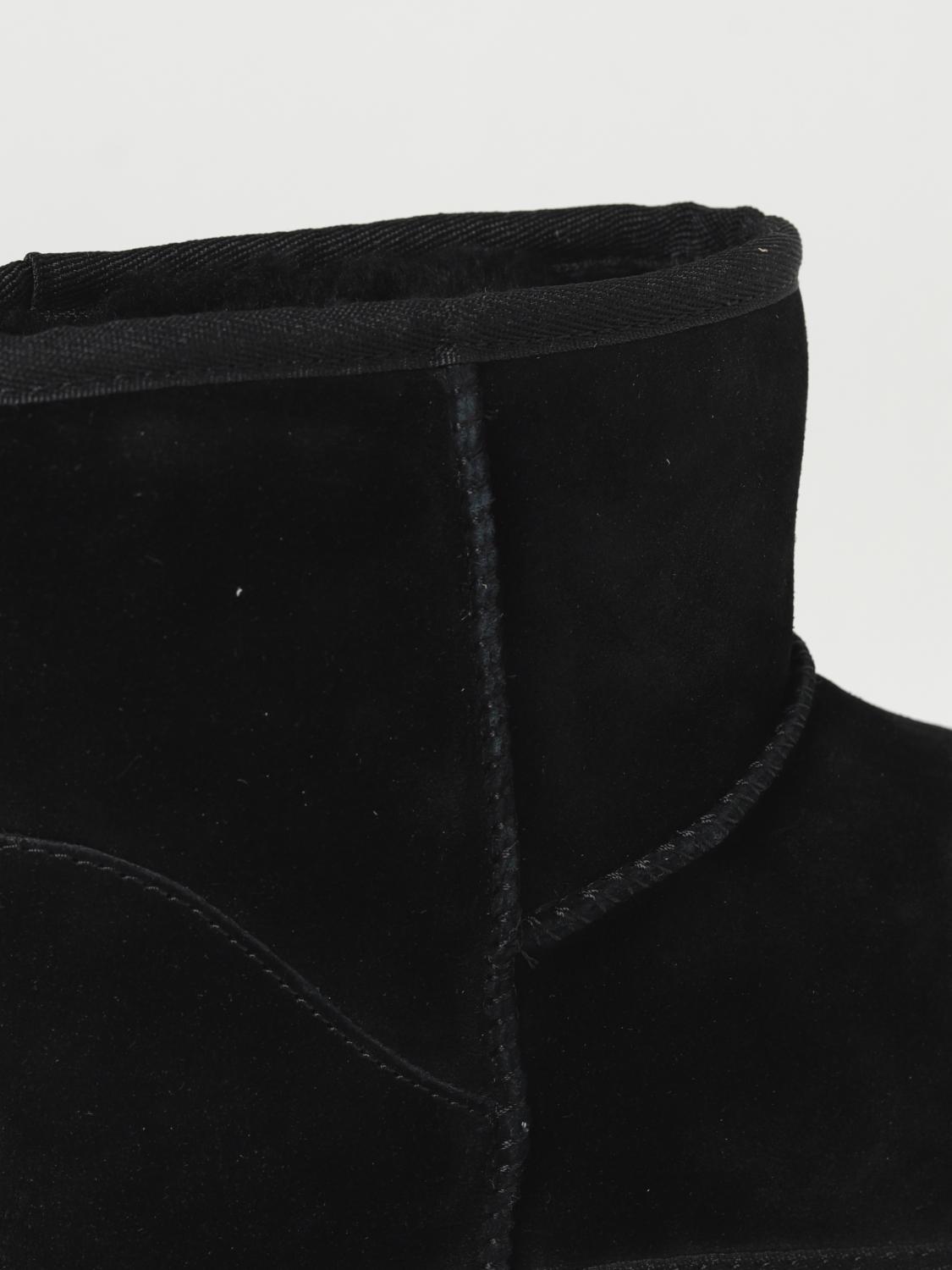 UGG FLAT ANKLE BOOT: Shoes woman UGG, Black - Img 4