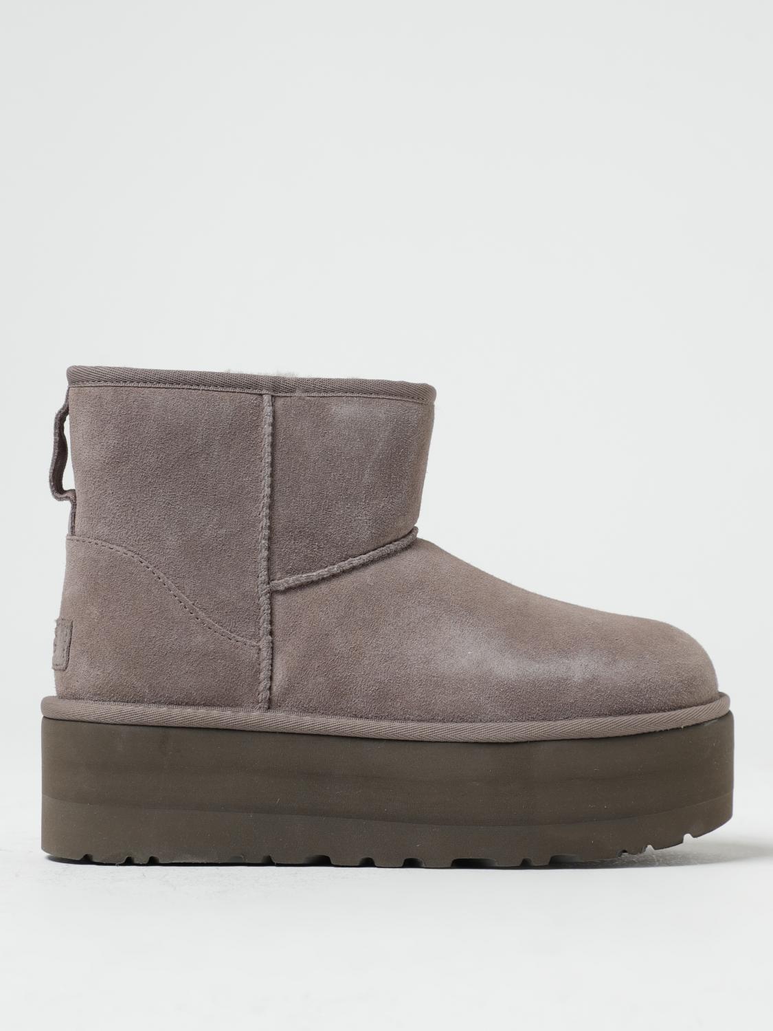 UGG FLACHE STIEFELETTEN: Schuhe damen UGG, Anthrazit - Img 1
