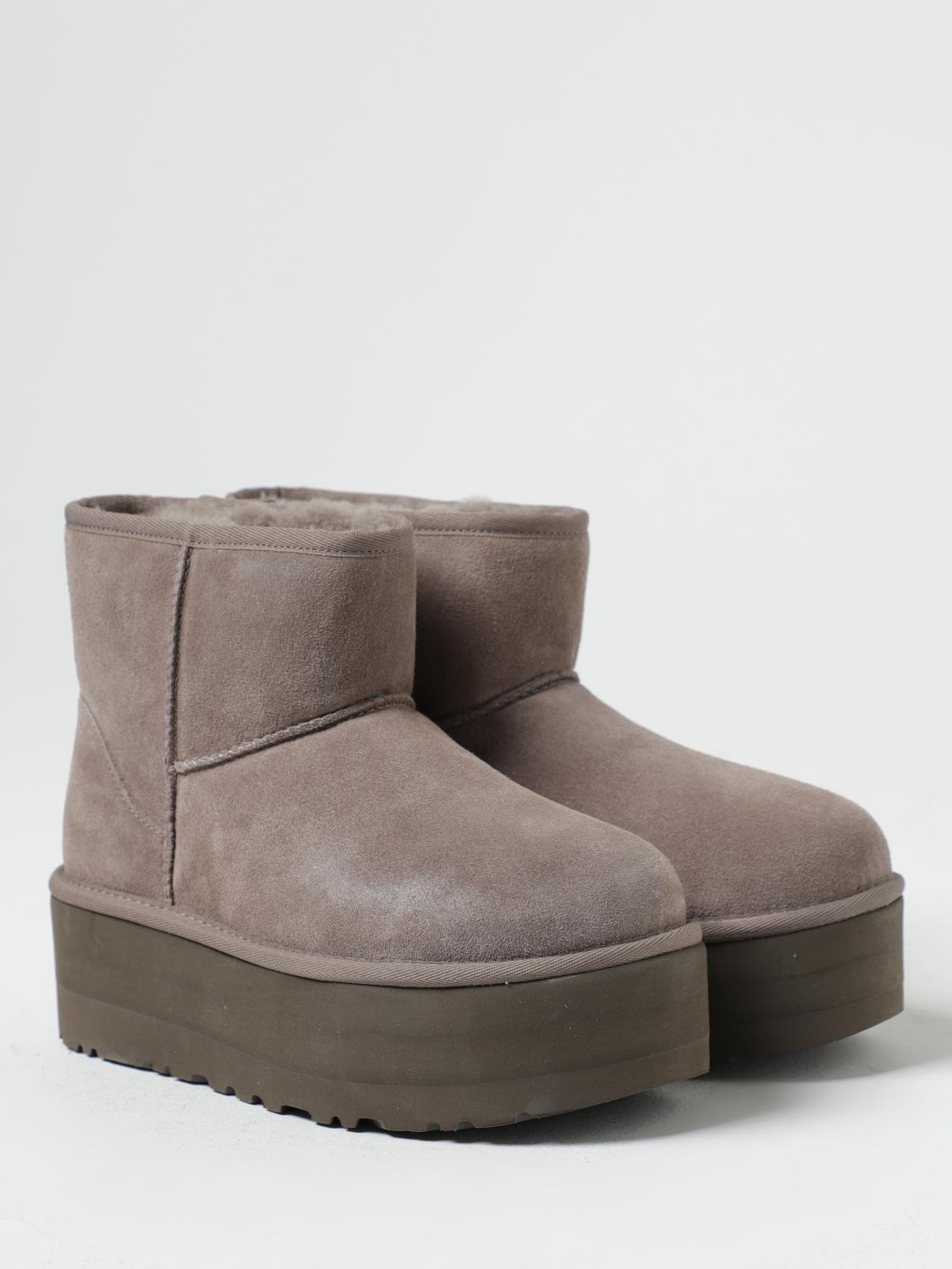 UGG FLACHE STIEFELETTEN: Schuhe damen UGG, Anthrazit - Img 2