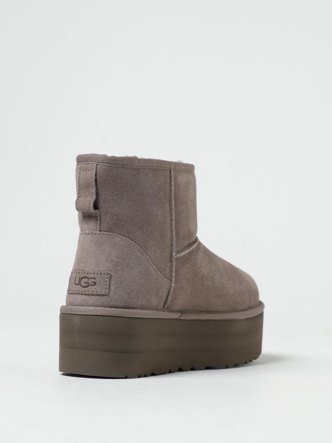 UGG FLACHE STIEFELETTEN: Schuhe damen UGG, Anthrazit - Img 3