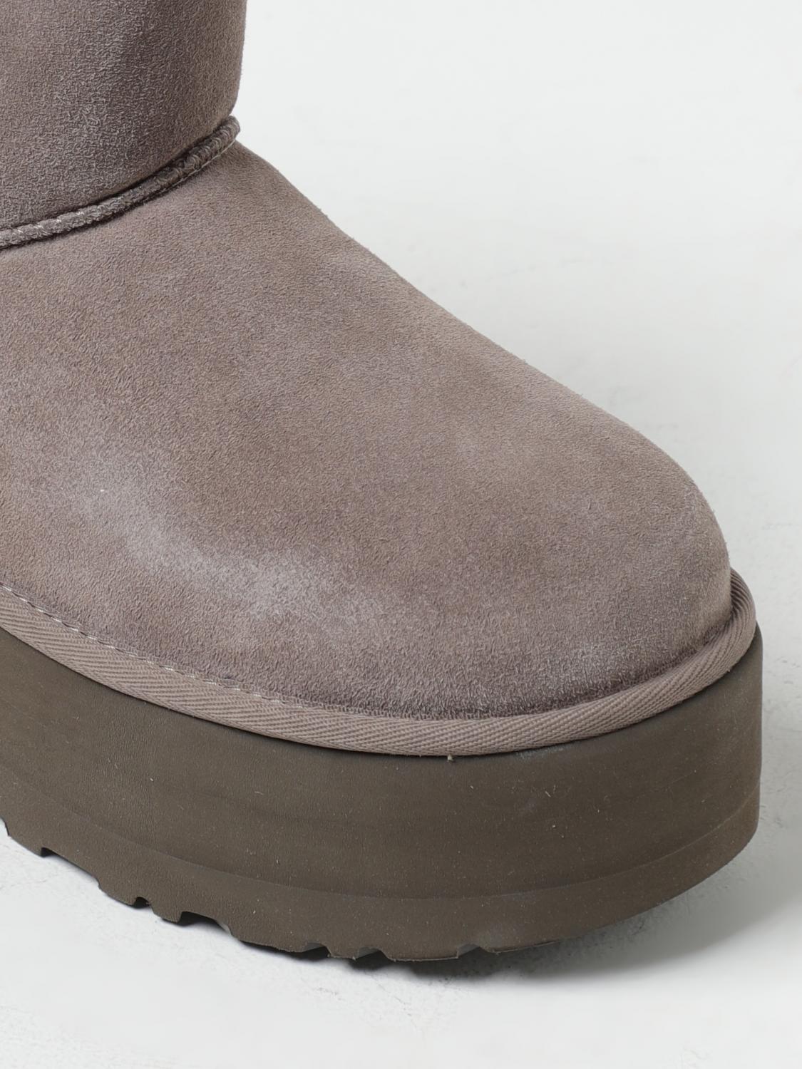 UGG FLACHE STIEFELETTEN: Schuhe damen UGG, Anthrazit - Img 4