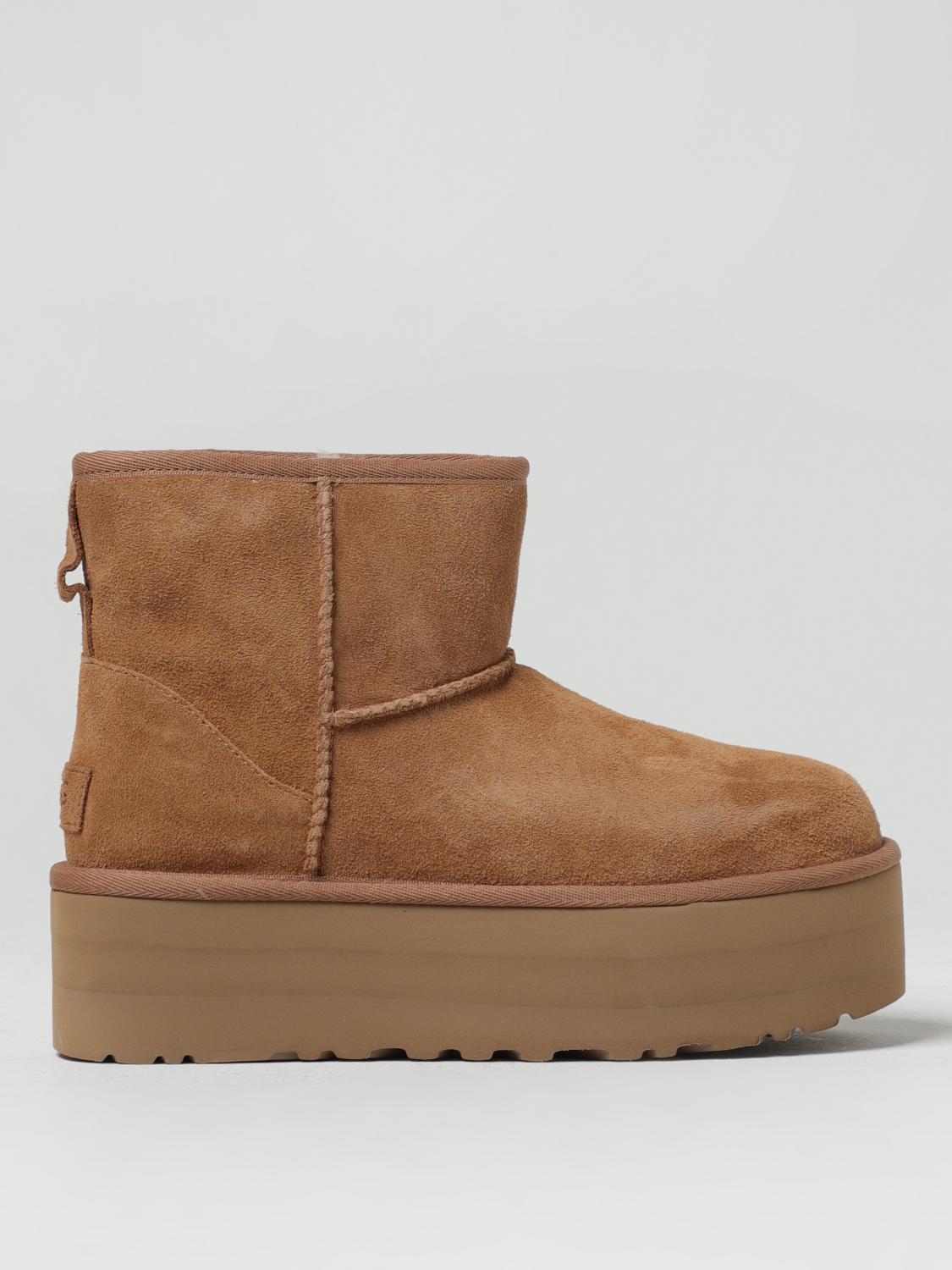 UGG FLACHE STIEFELETTEN: Schuhe damen UGG, Haselnuss - Img 1