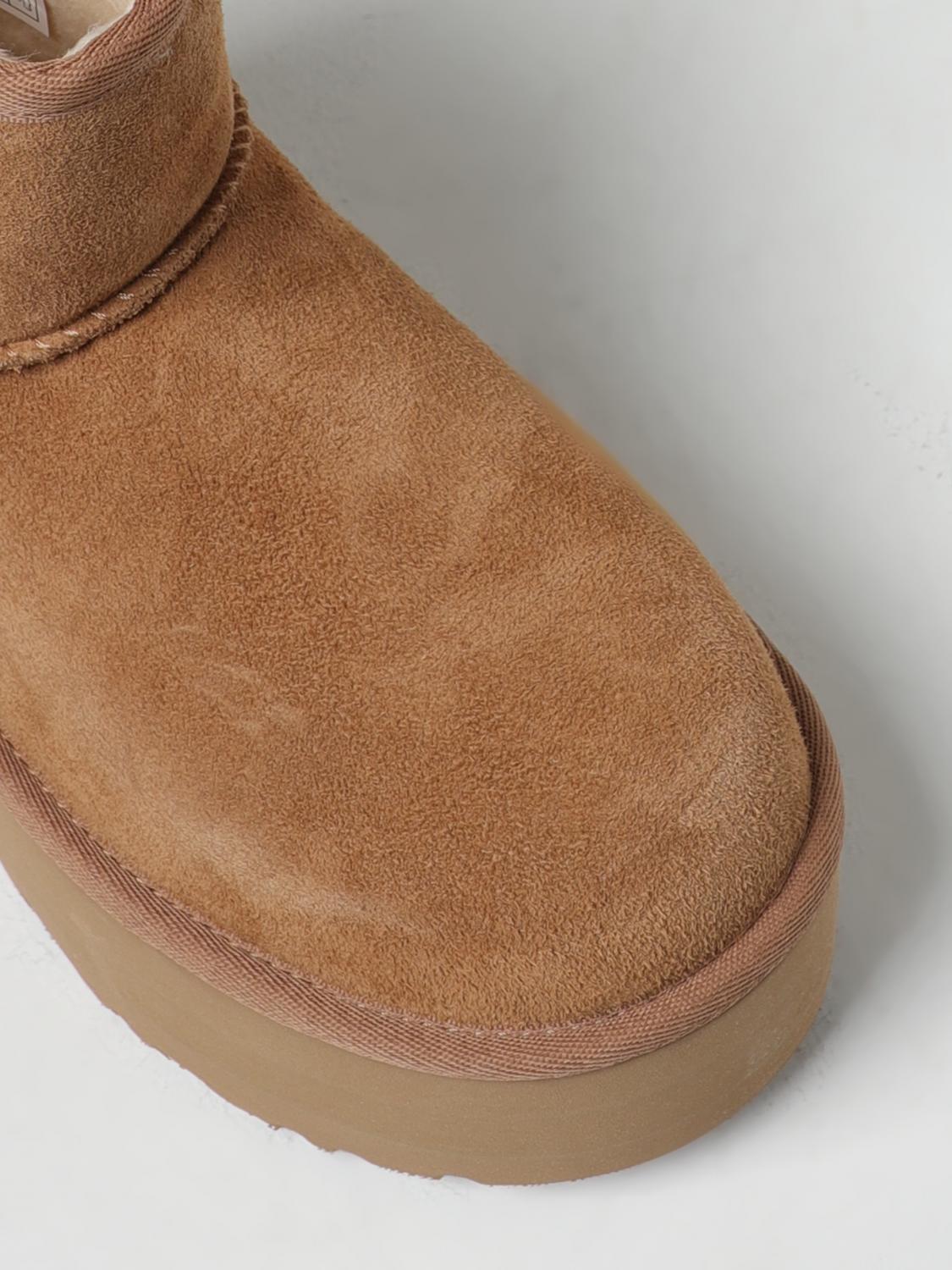 UGG FLACHE STIEFELETTEN: Schuhe damen UGG, Haselnuss - Img 4