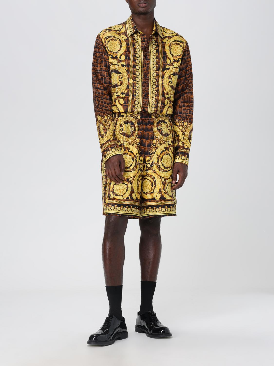 VERSACE SHIRT: Versace silk shirt, Multicolor - Img 2