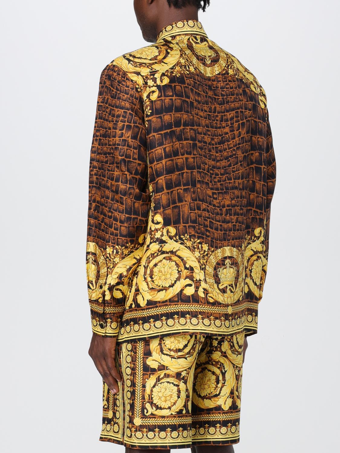 VERSACE SHIRT: Versace silk shirt, Multicolor - Img 3