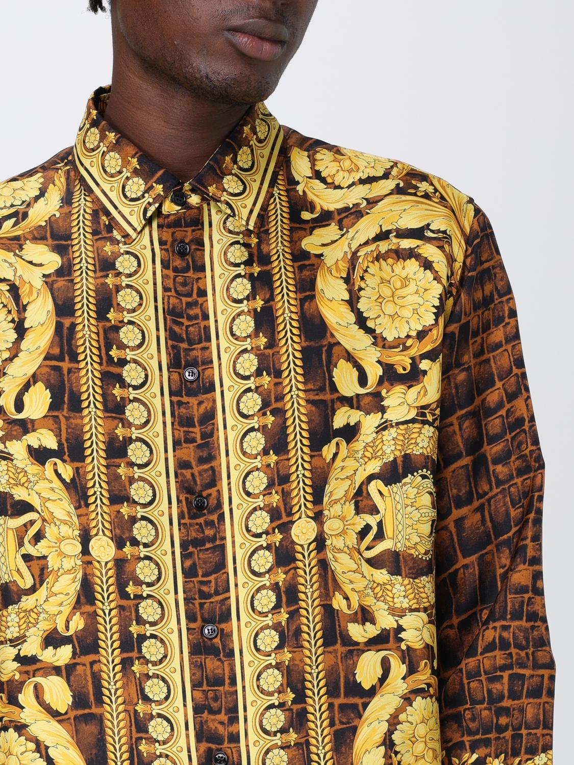 VERSACE SHIRT: Versace silk shirt, Multicolor - Img 5