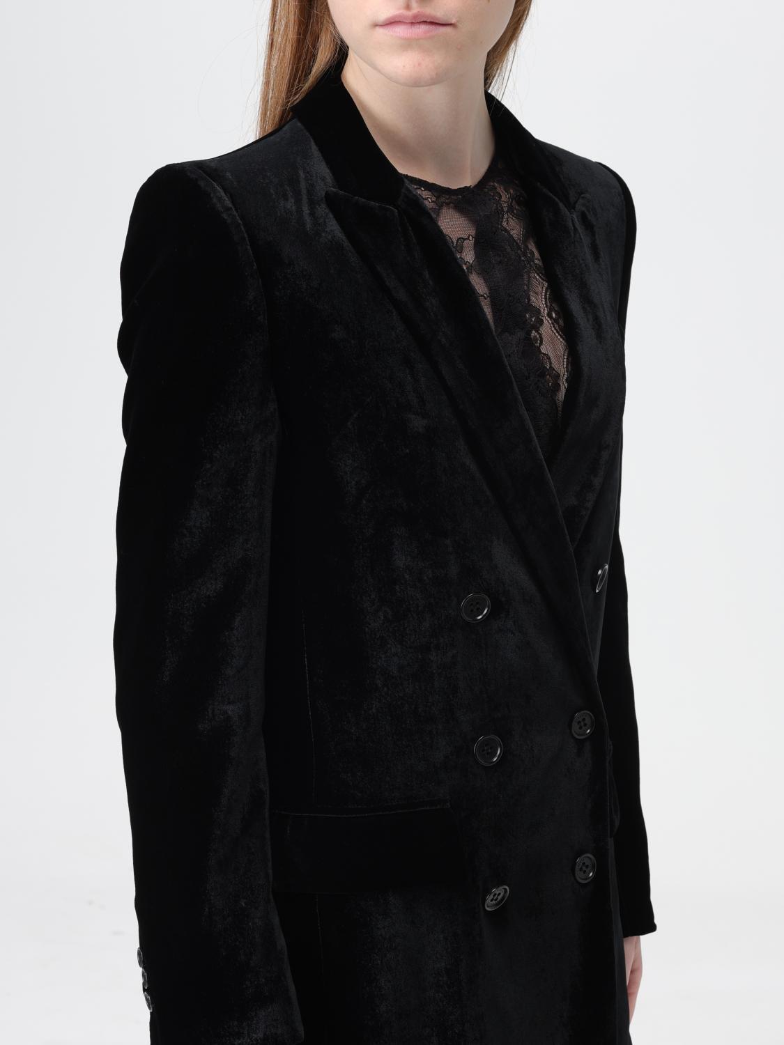 ALBERTA FERRETTI CHAQUETA: Chaqueta mujer Alberta Ferretti, Negro - Img 5