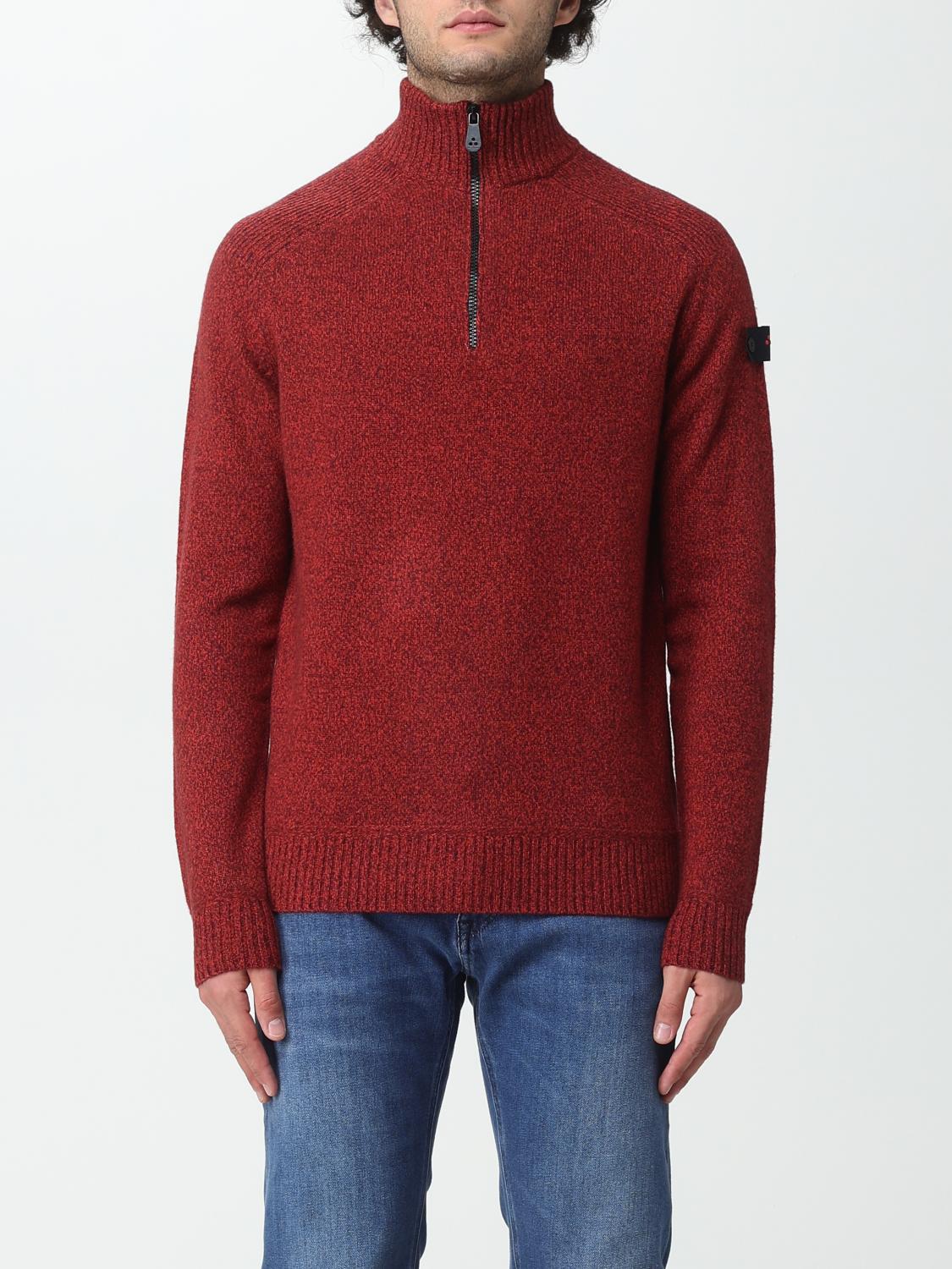 PEUTEREY PULLOVER: Pullover herren Peuterey, Rostbraun - Img 1