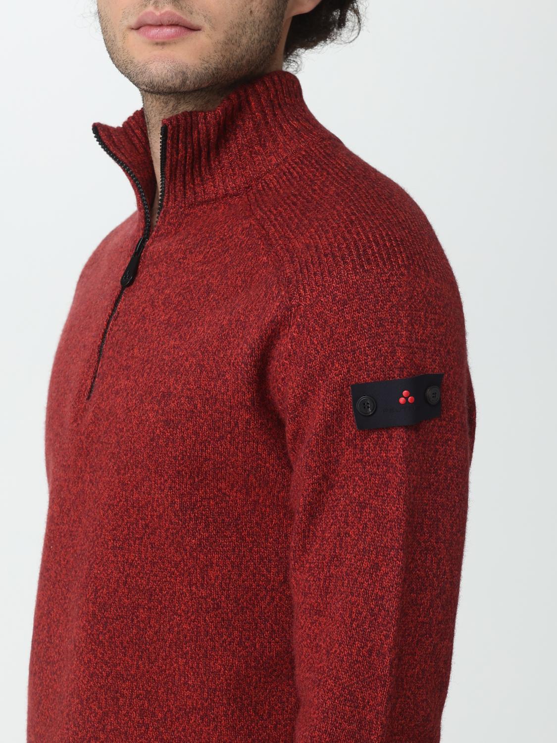 PEUTEREY PULLOVER: Pullover herren Peuterey, Rostbraun - Img 3