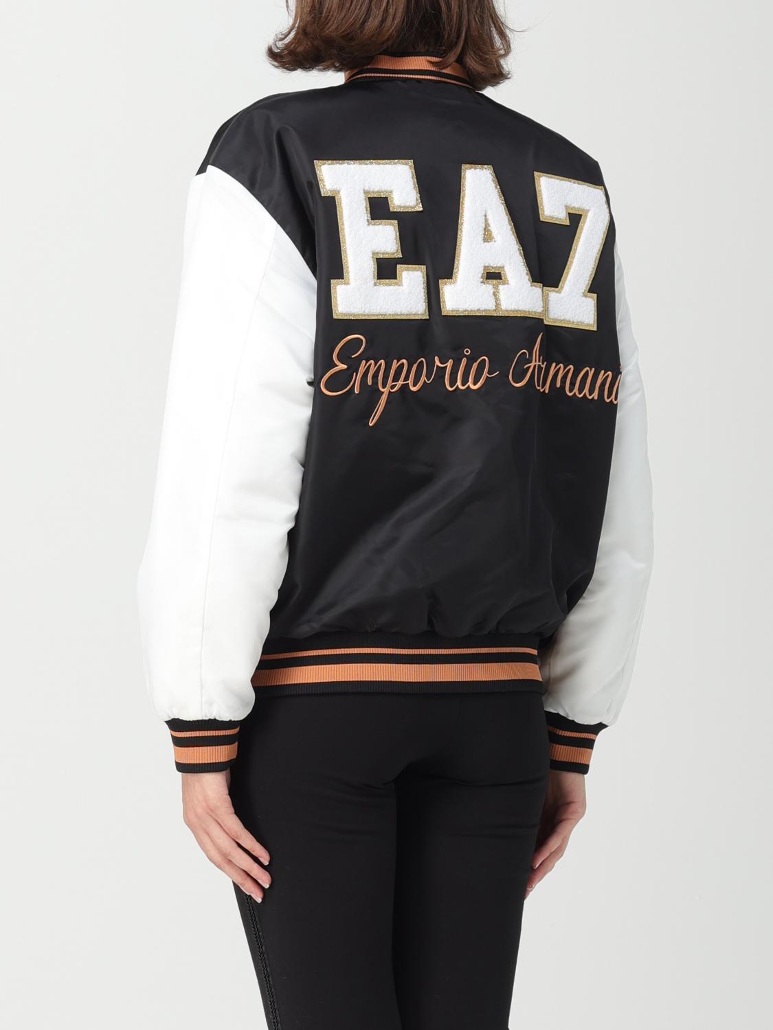 EA7 CHAQUETA: Chaqueta mujer Ea7, Negro - Img 2