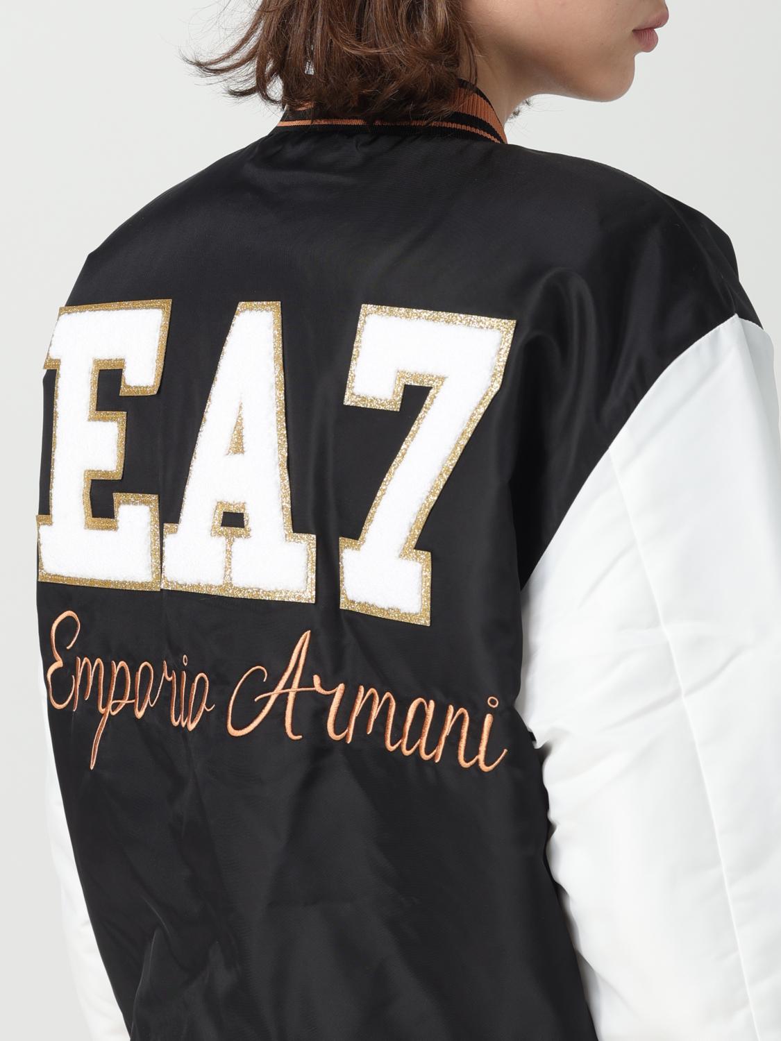 EA7 CHAQUETA: Chaqueta mujer Ea7, Negro - Img 4