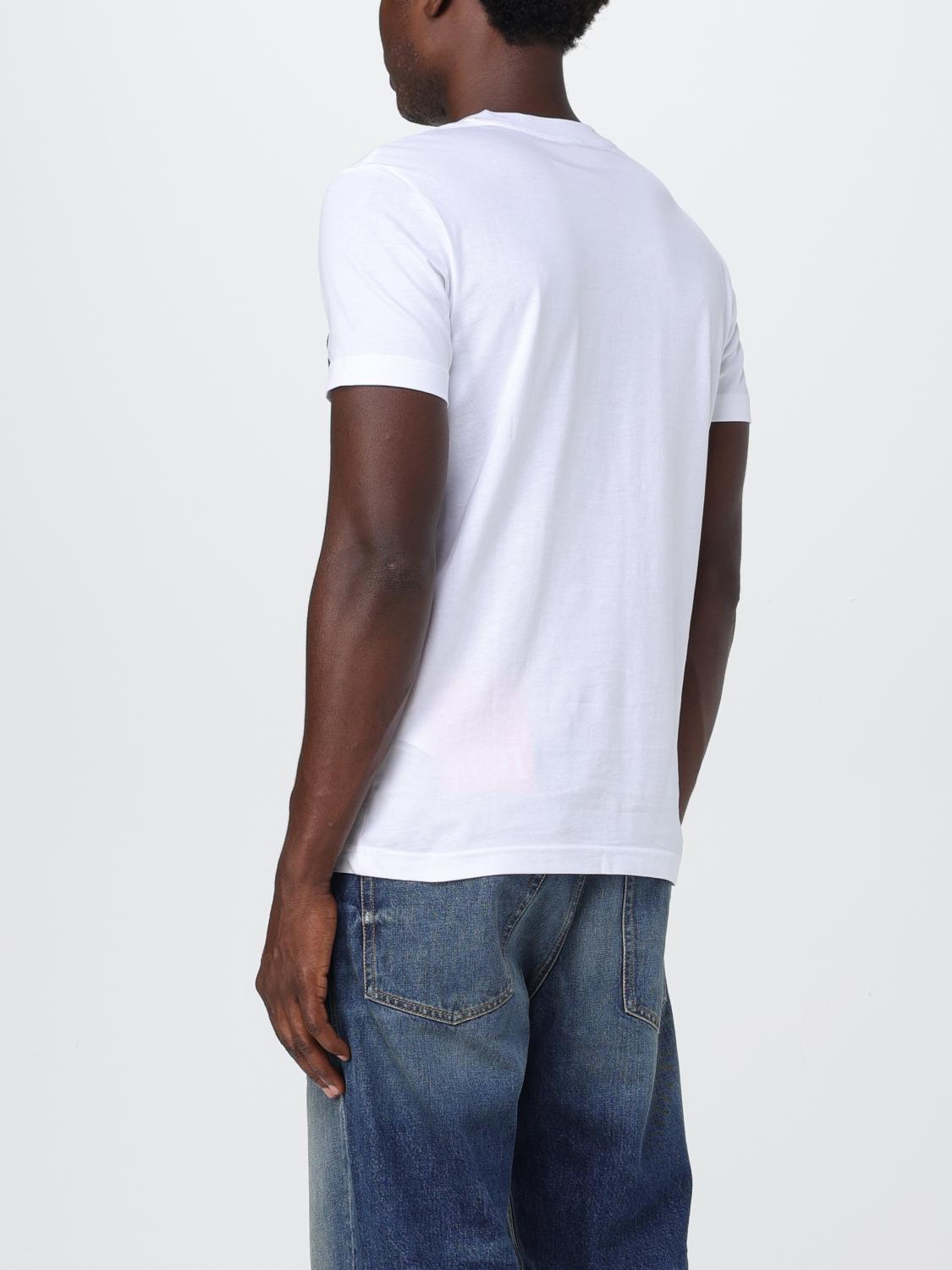 DIESEL T-SHIRT: Diesel cotton t-shirt, White - Img 3