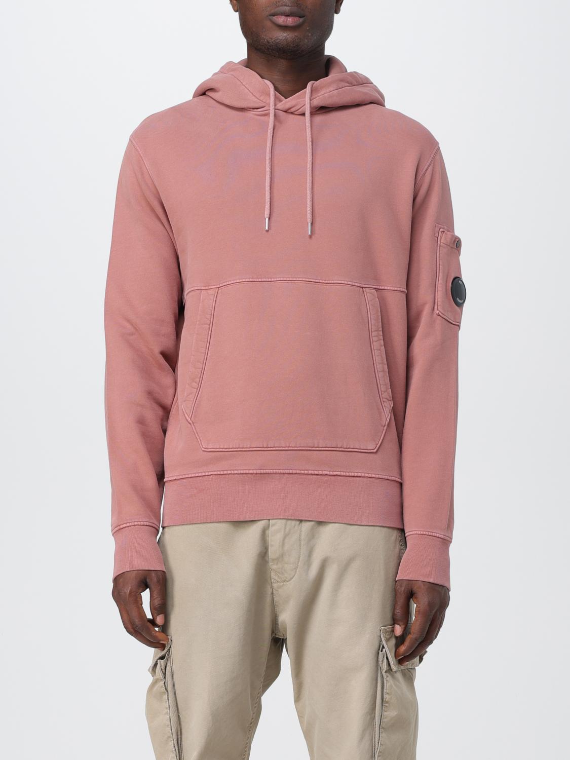 C.P. COMPANY SUDADERA: Sudadera hombre C.P. Company, Rosa Pálido - Img 1