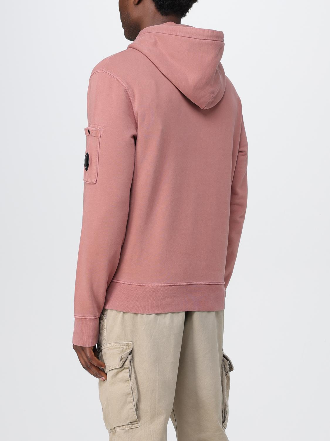 C.P. COMPANY SUDADERA: Sudadera hombre C.P. Company, Rosa Pálido - Img 3