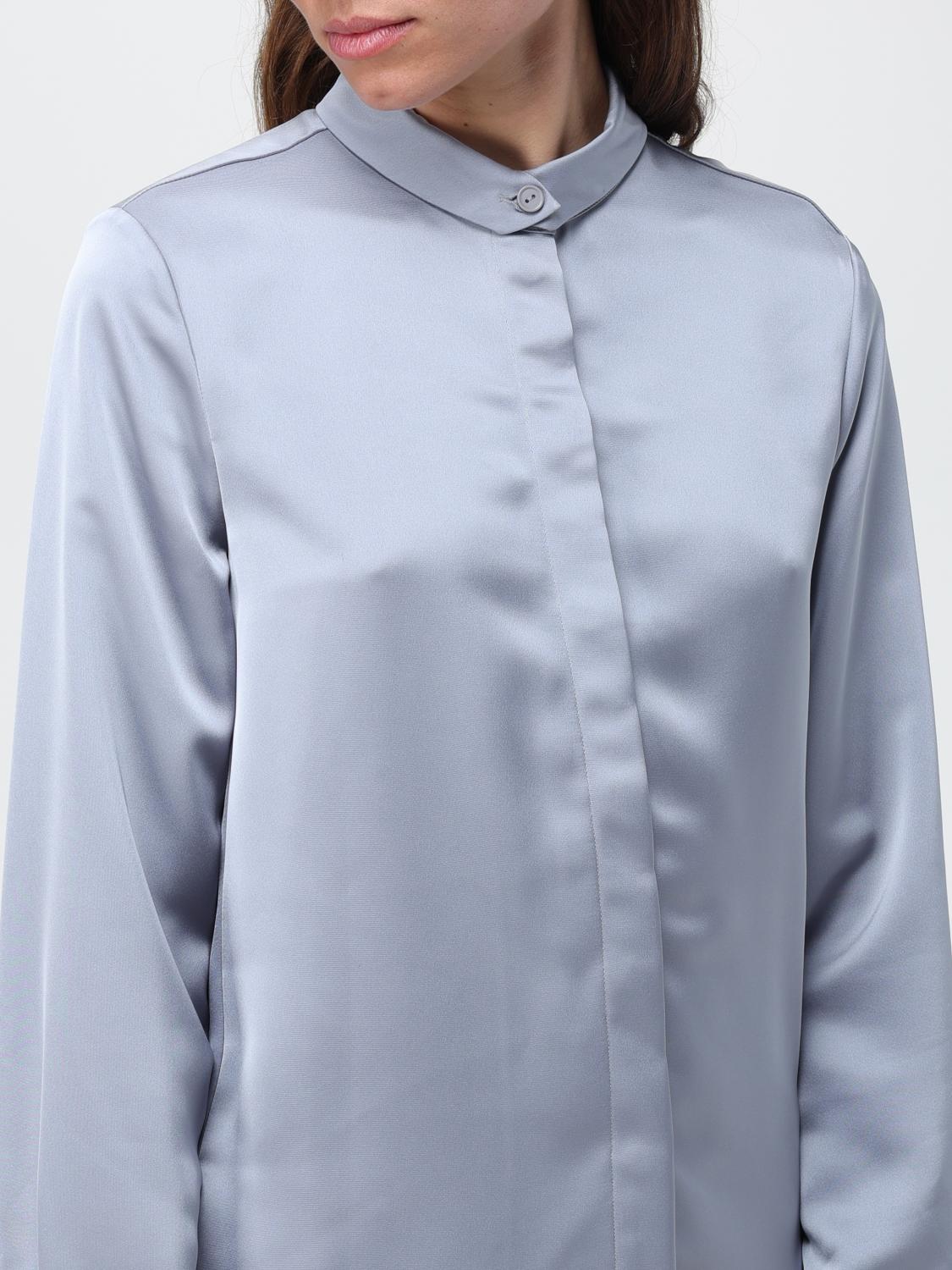 EMPORIO ARMANI CAMISA: Camisa mujer Emporio Armani, Perla - Img 4