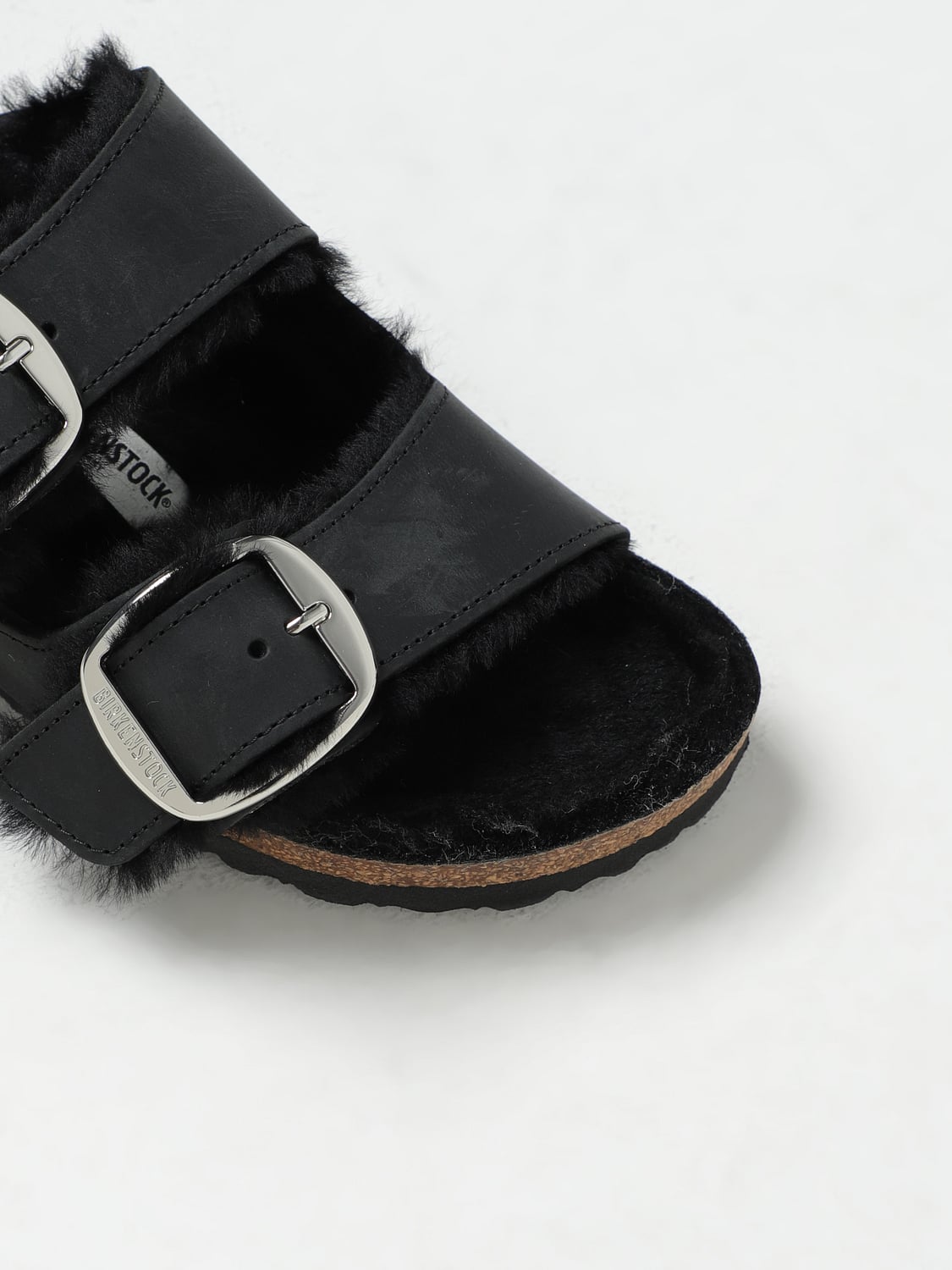 BIRKENSTOCK ヒールサンダル: シューズ レディース Birkenstock, ブラック - Img 4