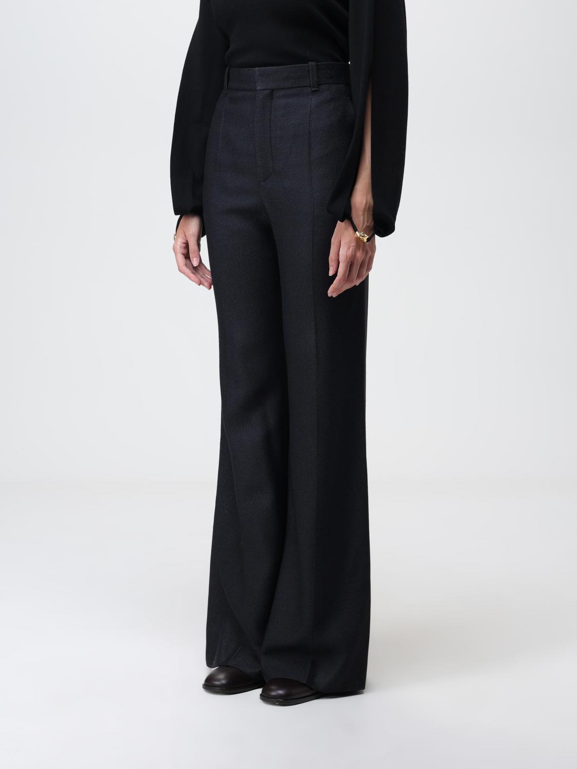 パンツ CHLOe Smart pants Black CHC23WPA11065 Chloé Outlet: Chloé wool pants - Black | Chloé pants