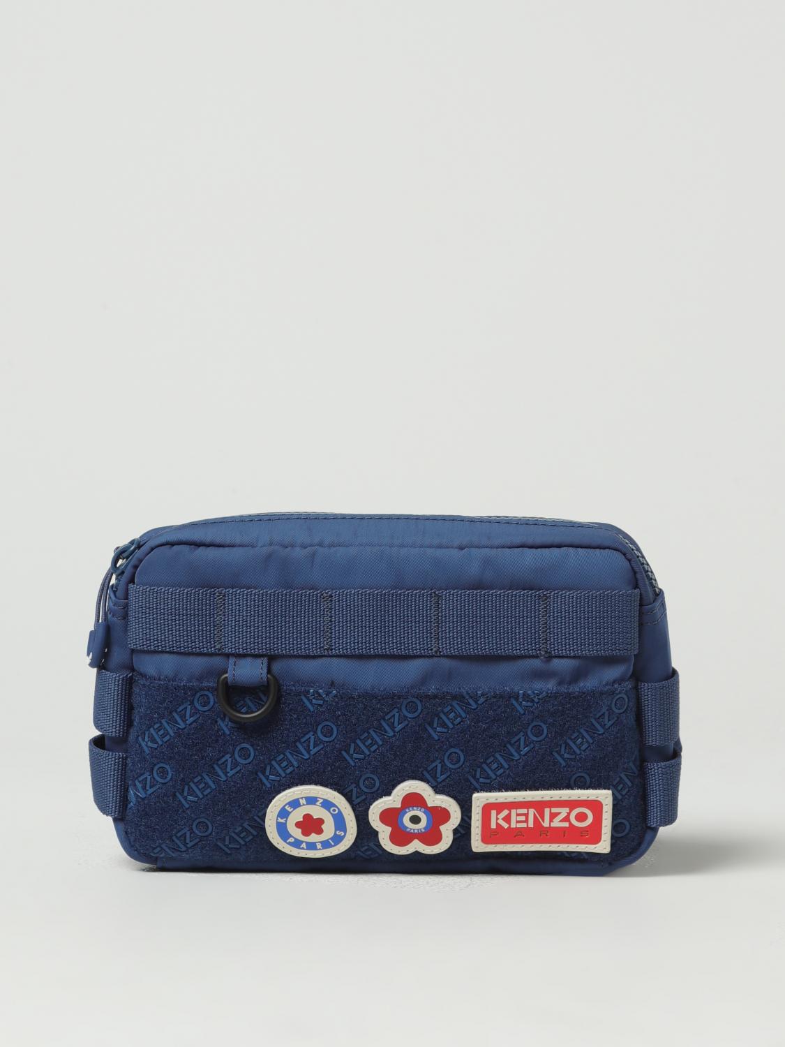 KENZO GÜRTELTASCHE: Tasche herren Kenzo, Blau - Img 1