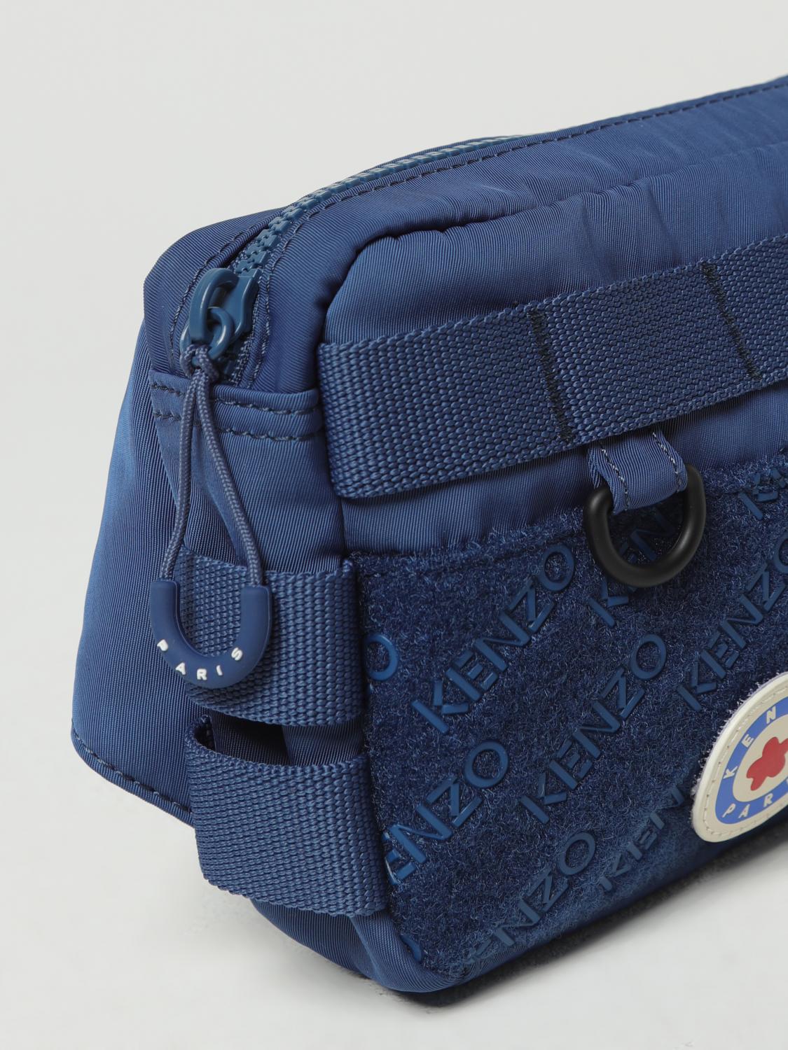 KENZO GÜRTELTASCHE: Tasche herren Kenzo, Blau - Img 3