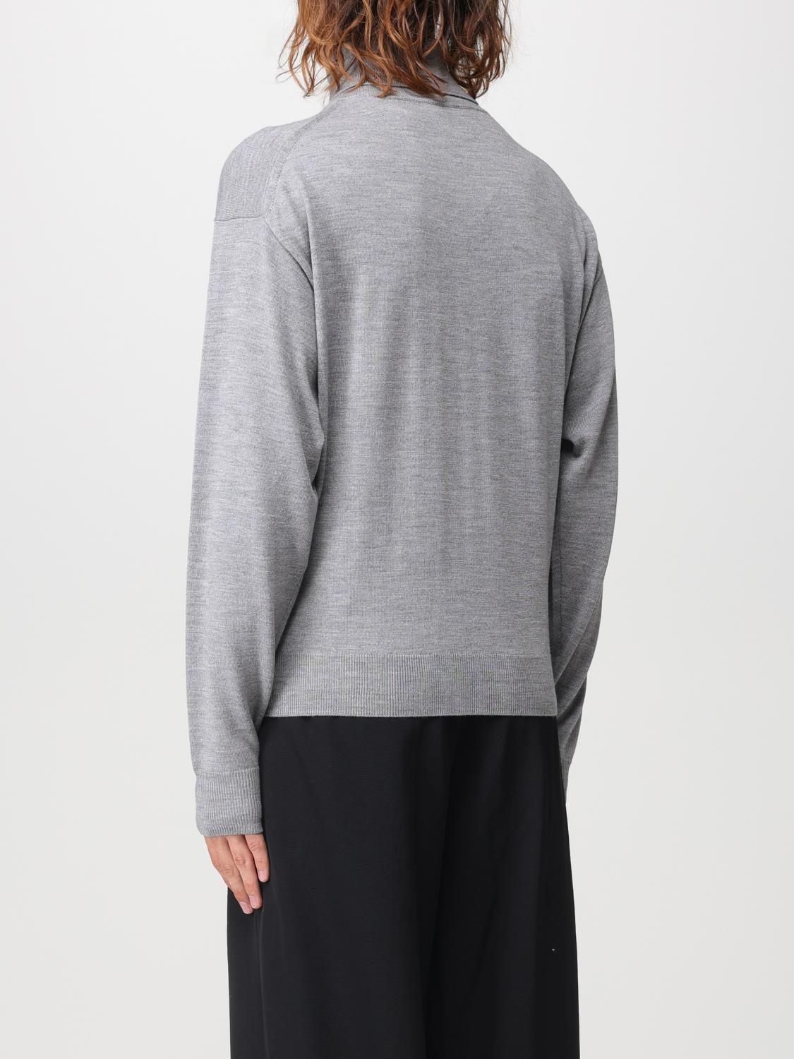 KENZO SWEATER: Kenzo wool sweater with logo, Pearl - Img 3