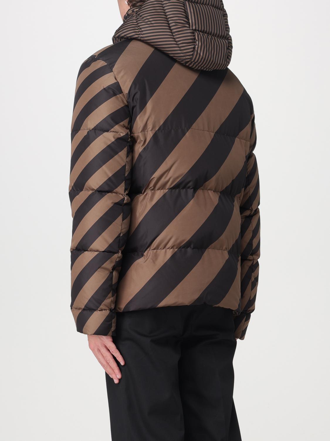 Fendi Reversible jacket in padded nylon - Brown | FAA582A79O