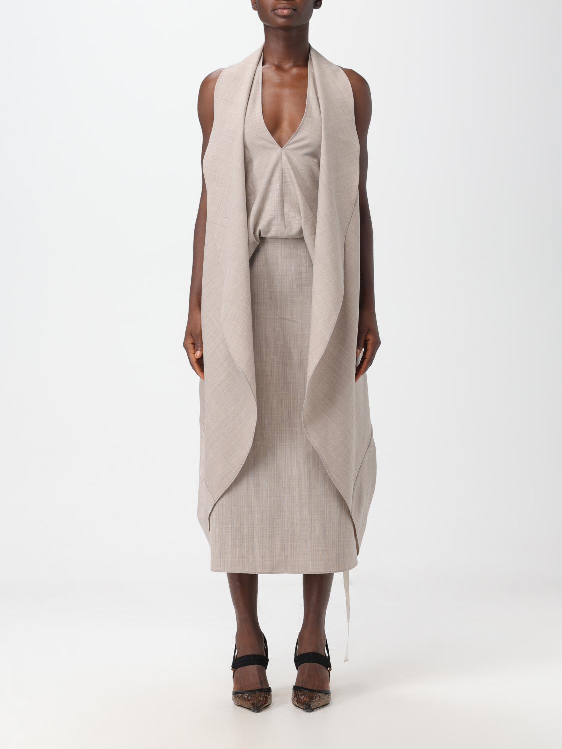 FENDI VESTIDO: Vestido mujer Fendi, Beige - Img 1