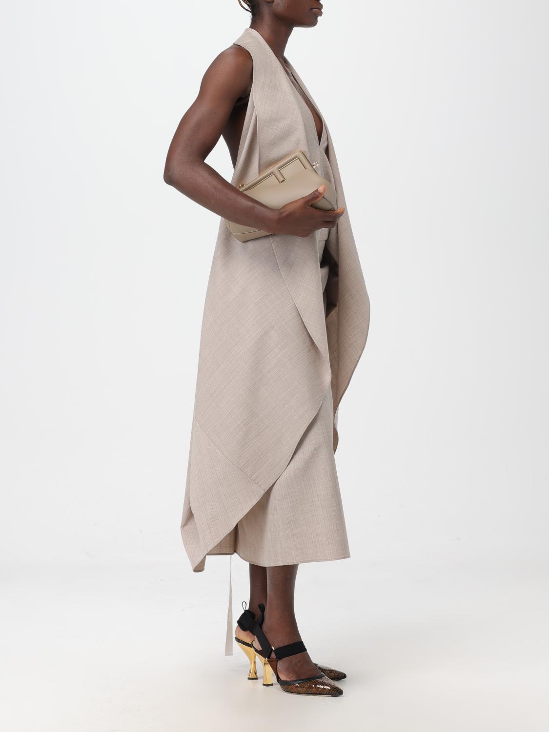 FENDI VESTIDO: Vestido mujer Fendi, Beige - Img 2