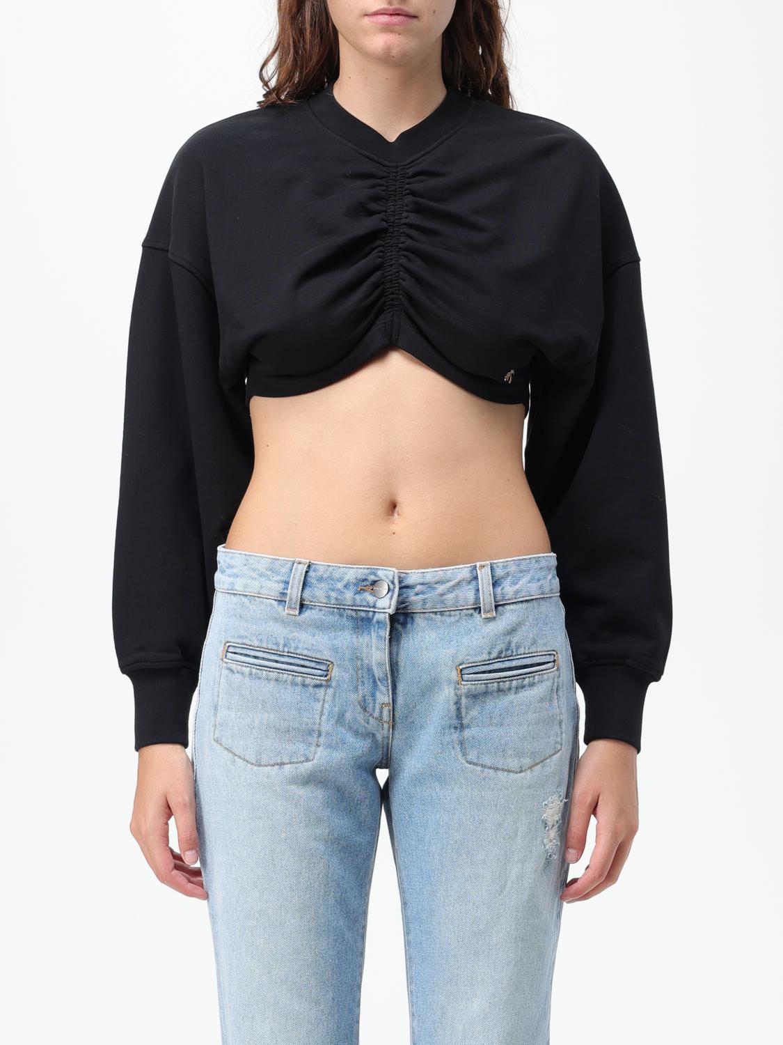 PALM ANGELS SWEATSHIRT: Pullover damen Palm Angels, Schwarz - Img 1