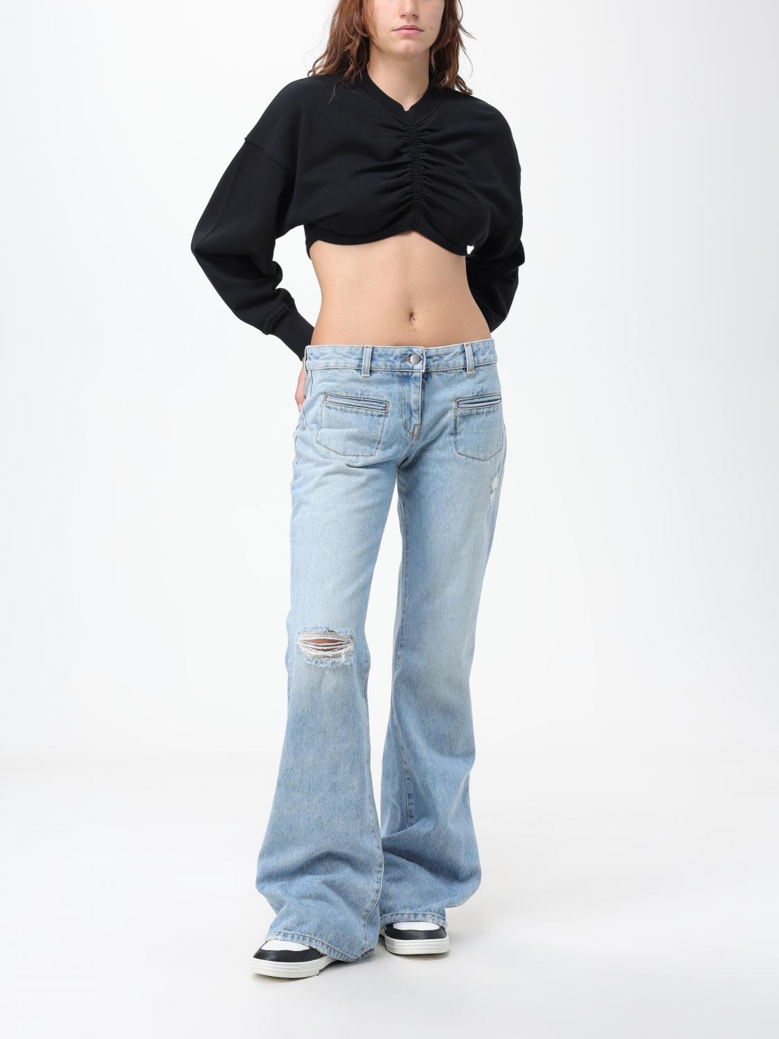 PALM ANGELS SWEATSHIRT: Pullover damen Palm Angels, Schwarz - Img 2