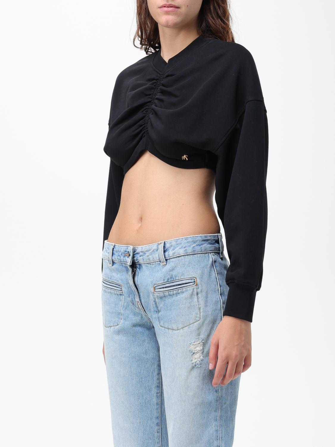 PALM ANGELS SWEATSHIRT: Pullover damen Palm Angels, Schwarz - Img 4