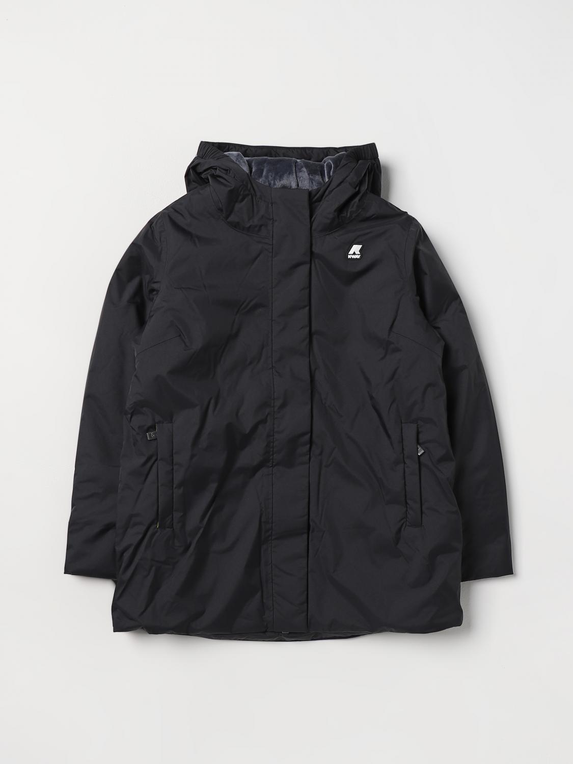 K-WAY CHAQUETA: Chaqueta niños K-way, Negro - Img 1