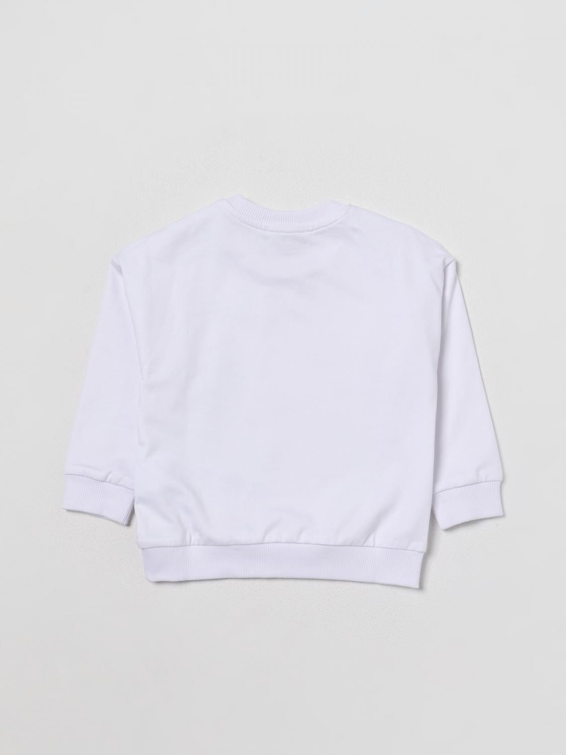 MOSCHINO PULL: Pull enfant Moschino Baby, Blanc - Img 2