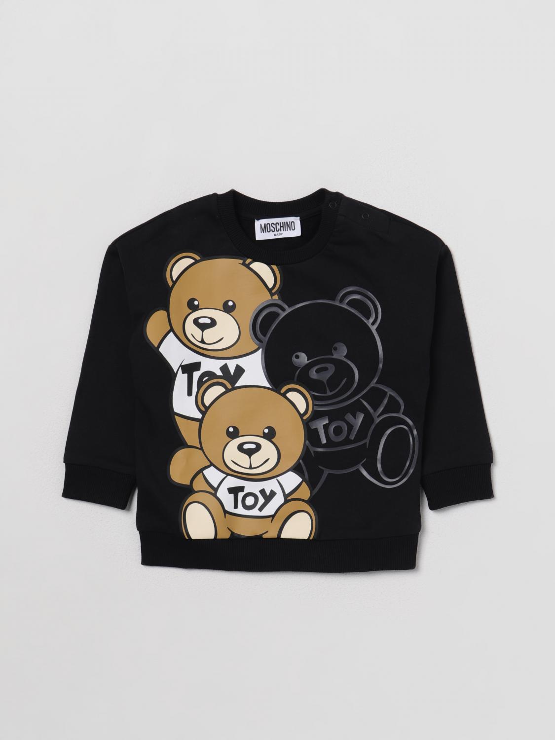 MOSCHINO PULL: Pull enfant Moschino Baby, Noir - Img 1