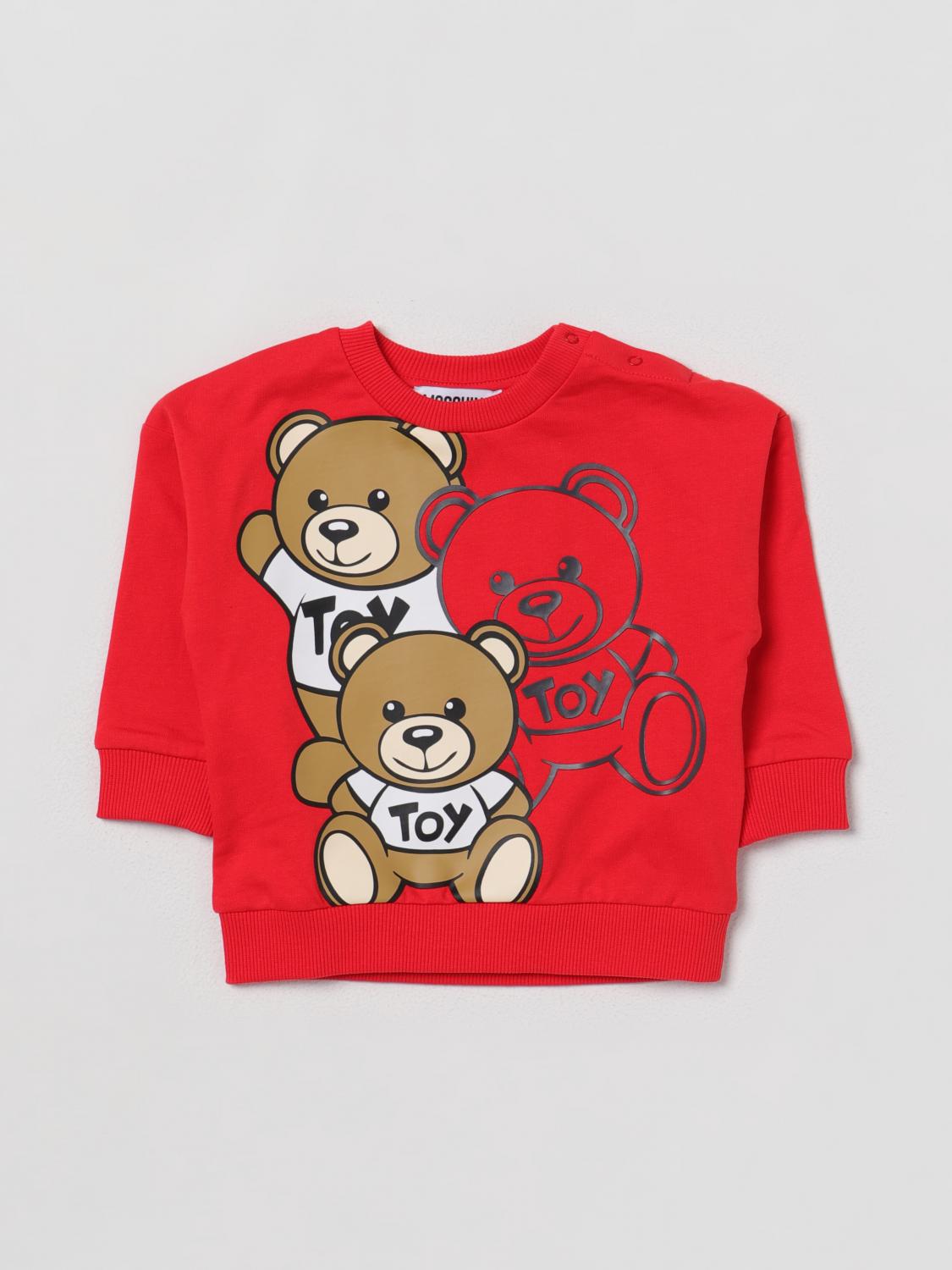 MOSCHINO PULL: Pull enfant Moschino Baby, Rouge - Img 1