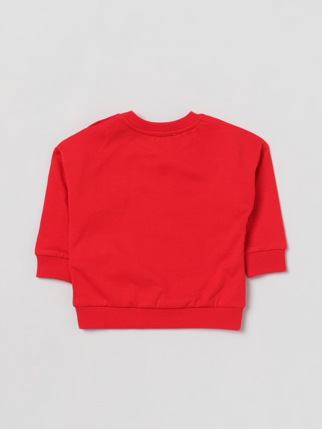 MOSCHINO PULL: Pull enfant Moschino Baby, Rouge - Img 2