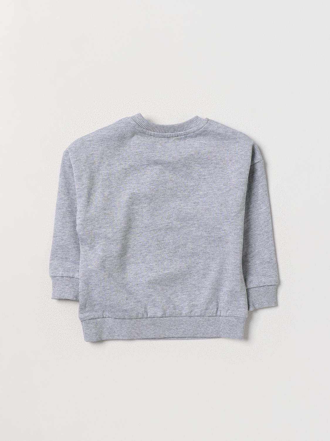 MOSCHINO PULL: Pull enfant Moschino Baby, Gris - Img 2