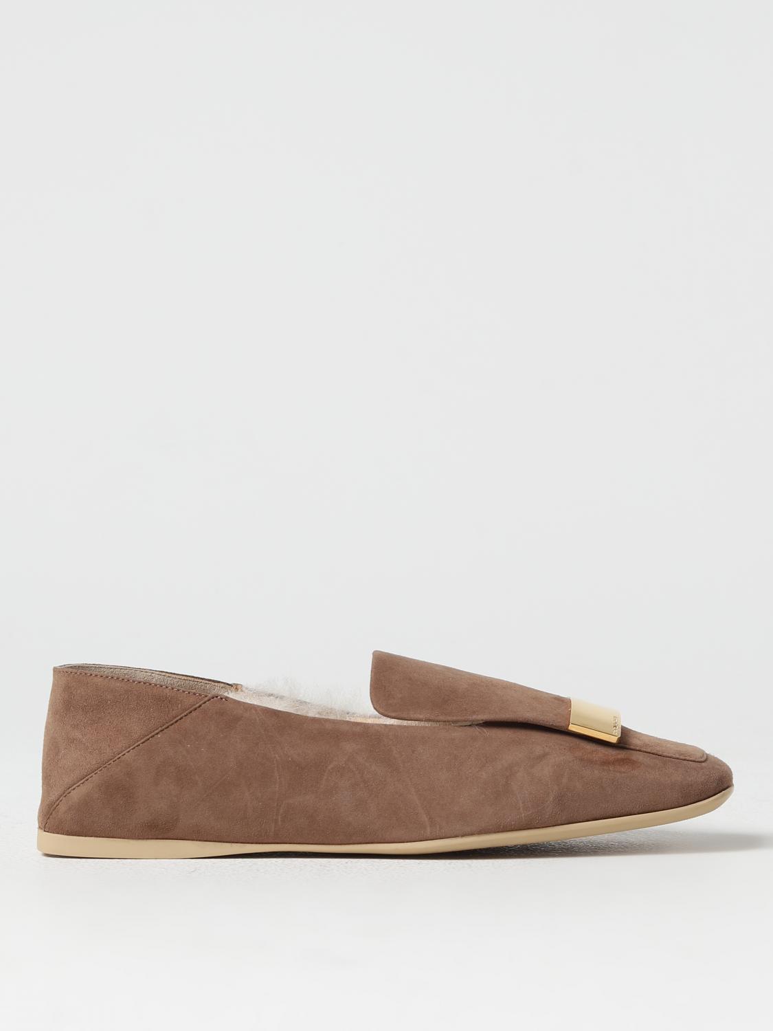 Sergio Rossi Loafers woman - Brown | A81470MCAZ01 | GIGLIO.COM