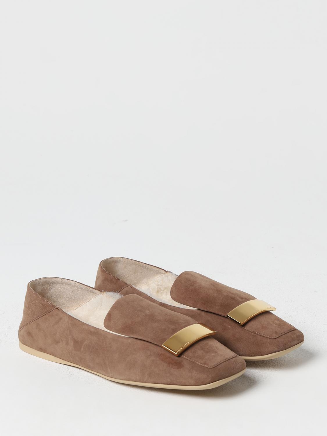 Sergio Rossi Loafers woman - Brown | A81470MCAZ01 | GIGLIO.COM