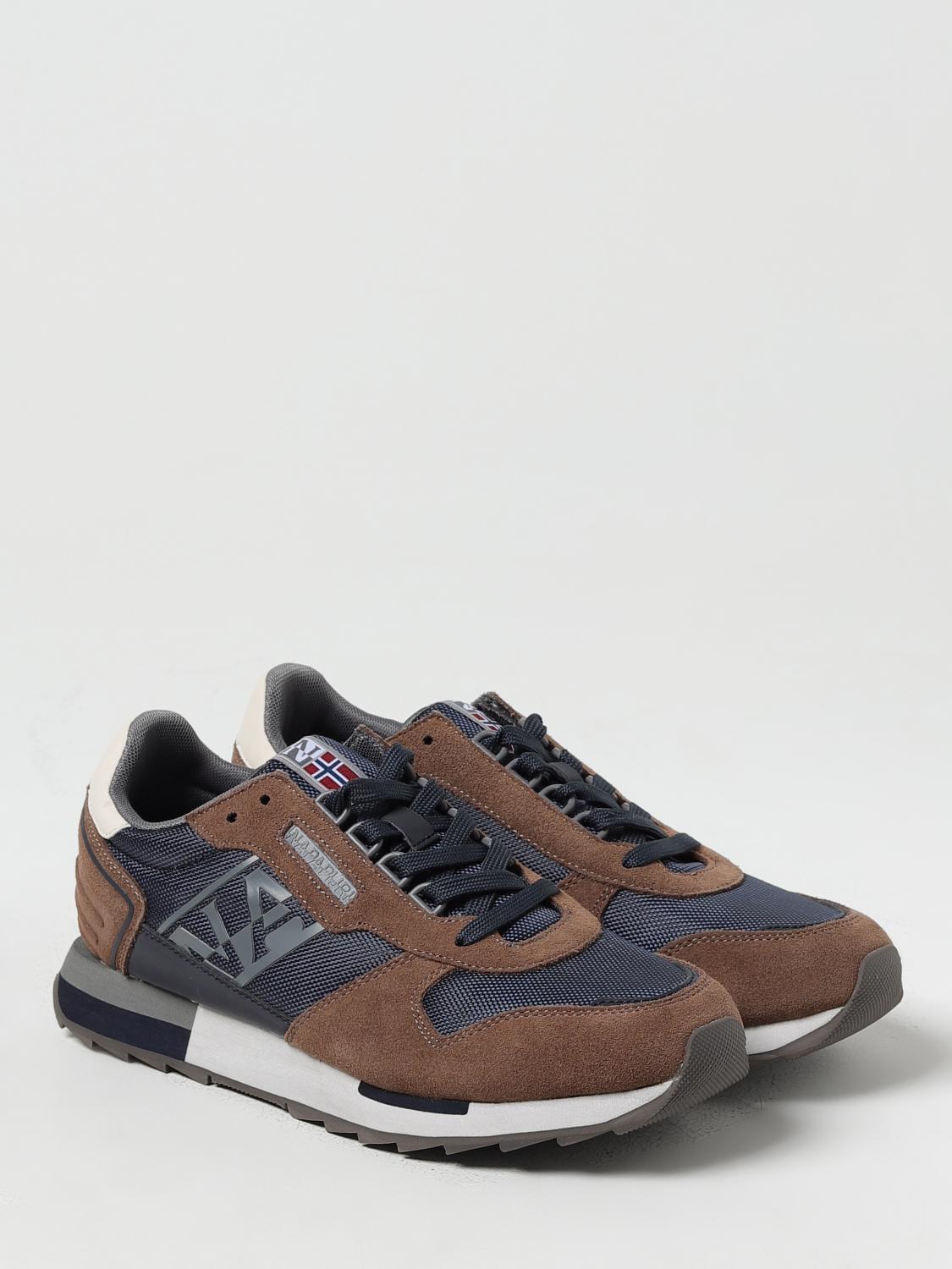 NAPAPIJRI SNEAKERS: Sneakers Virtus Napapijri in suede e tessuto, Marrone - Img 2