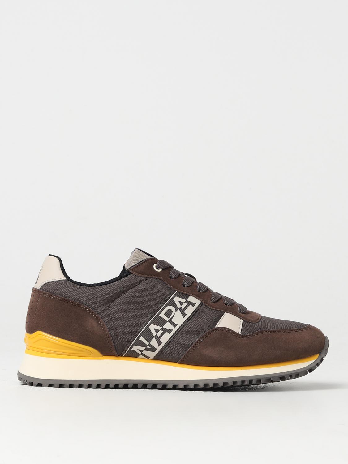 NAPAPIJRI: Shoes men - Brown | Napapijri sneakers NP0A4H6H online at ...