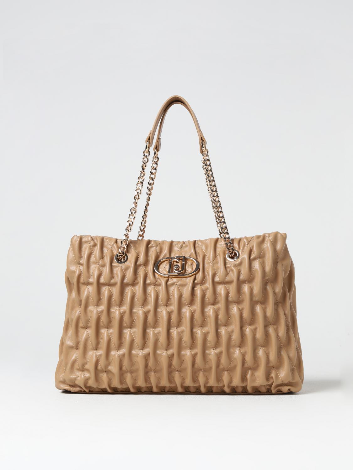 LIU JO SAC CABAS: Sac bandoulière femme Liu Jo, Beige - Img 1