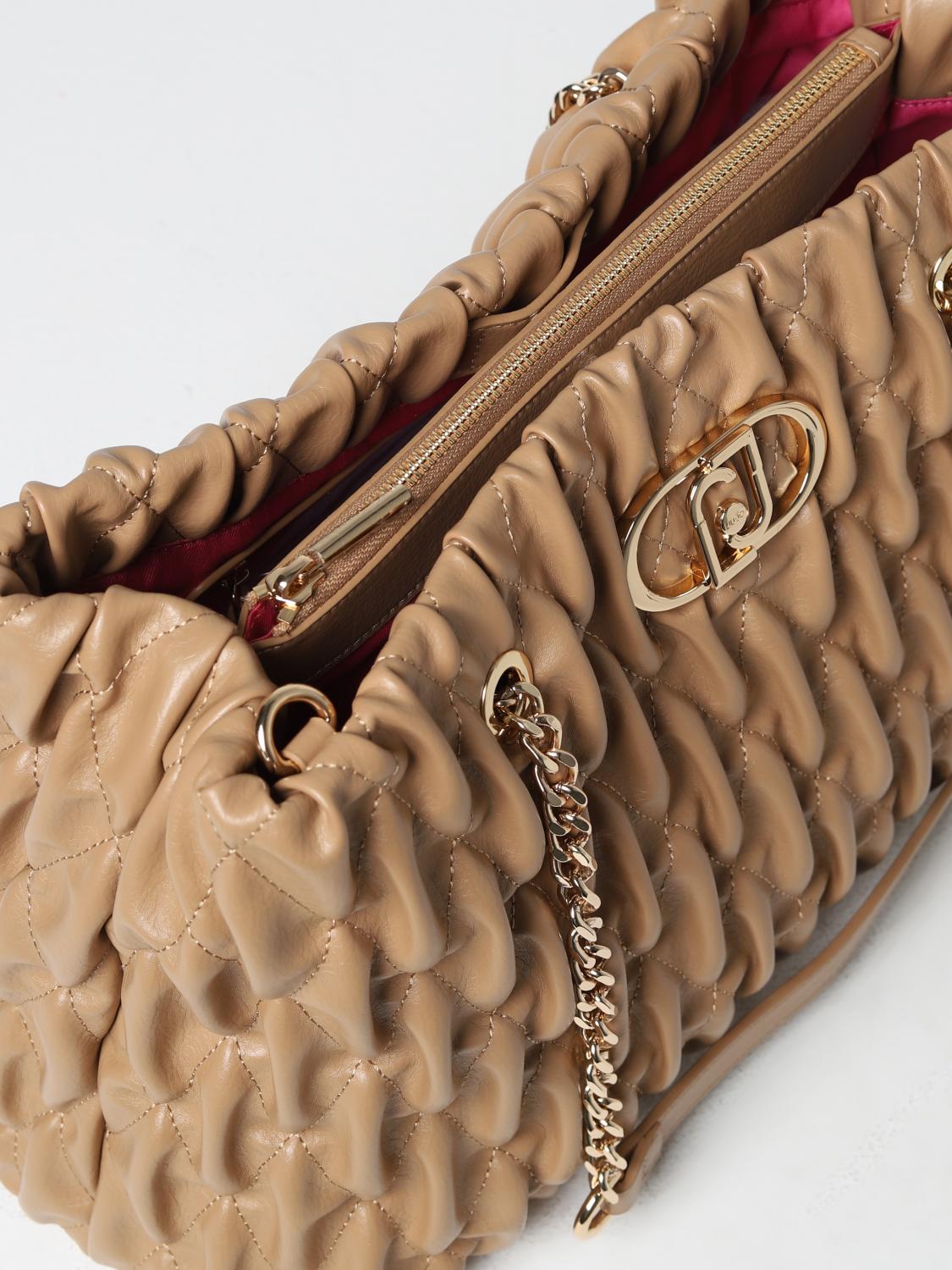 LIU JO SAC CABAS: Sac bandoulière femme Liu Jo, Beige - Img 3