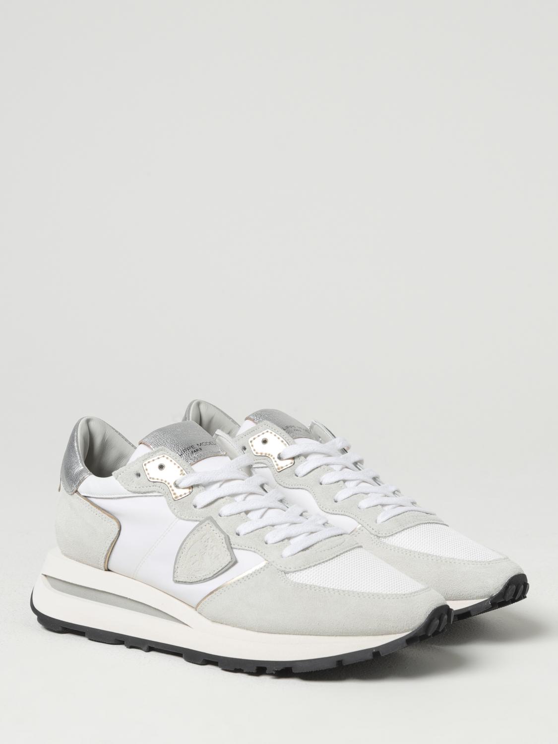 PHILIPPE MODEL SNEAKERS: Sneakers woman Philippe Model, White - Img 2