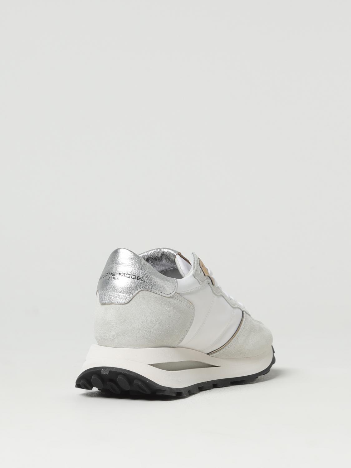 PHILIPPE MODEL SNEAKERS: Sneakers woman Philippe Model, White - Img 3