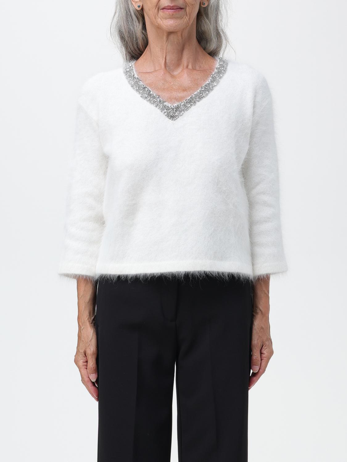 LIU JO PULLOVER: Pullover damen Liu Jo, Weiß - Img 1