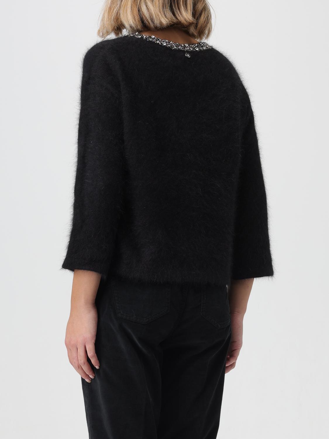 LIU JO PULLOVER: Pullover damen Liu Jo, Schwarz - Img 2