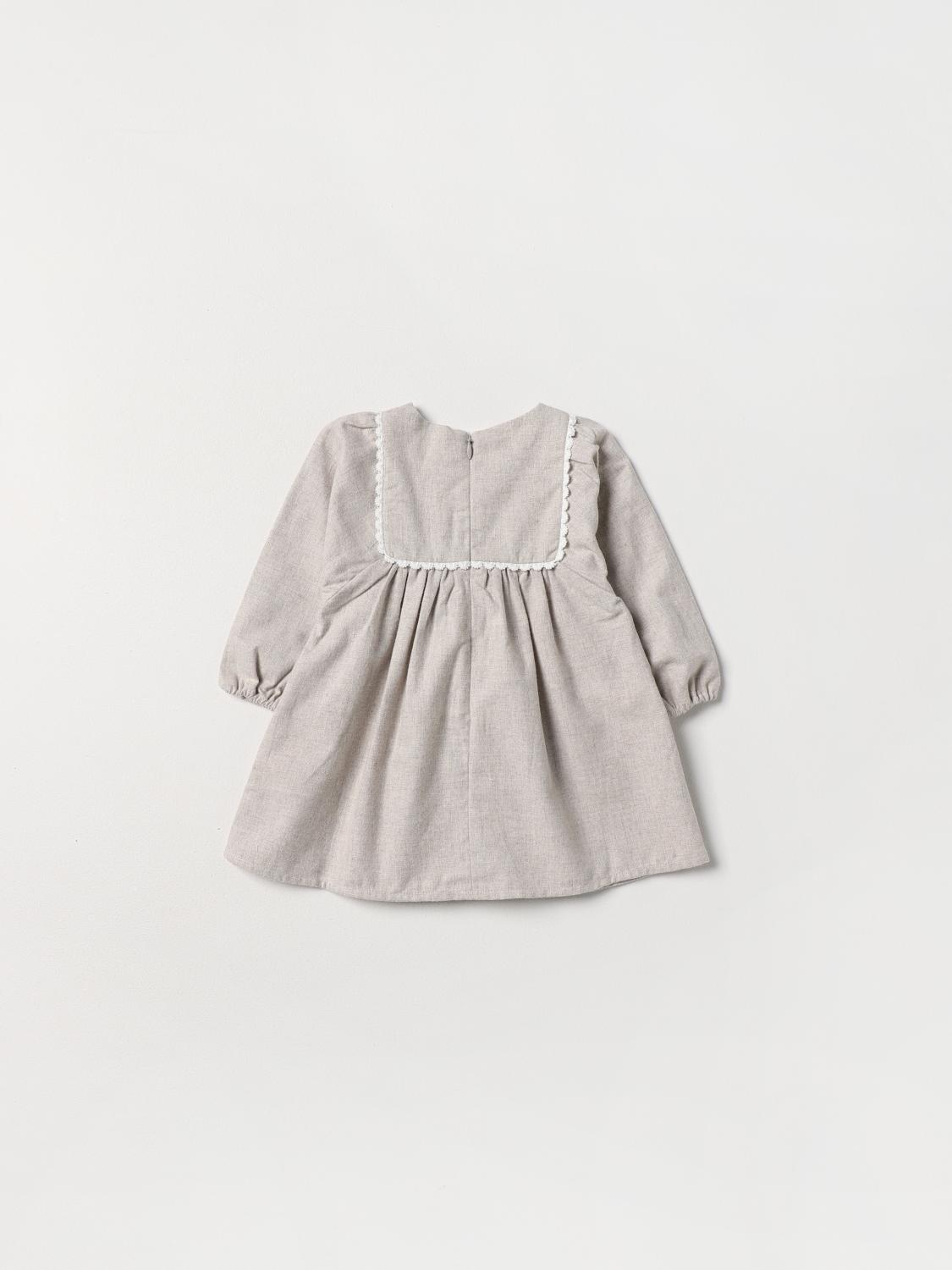 CHLOÉ 连衣裙: 连衣裙 儿童 ChloÉ, 米色 - Img 2