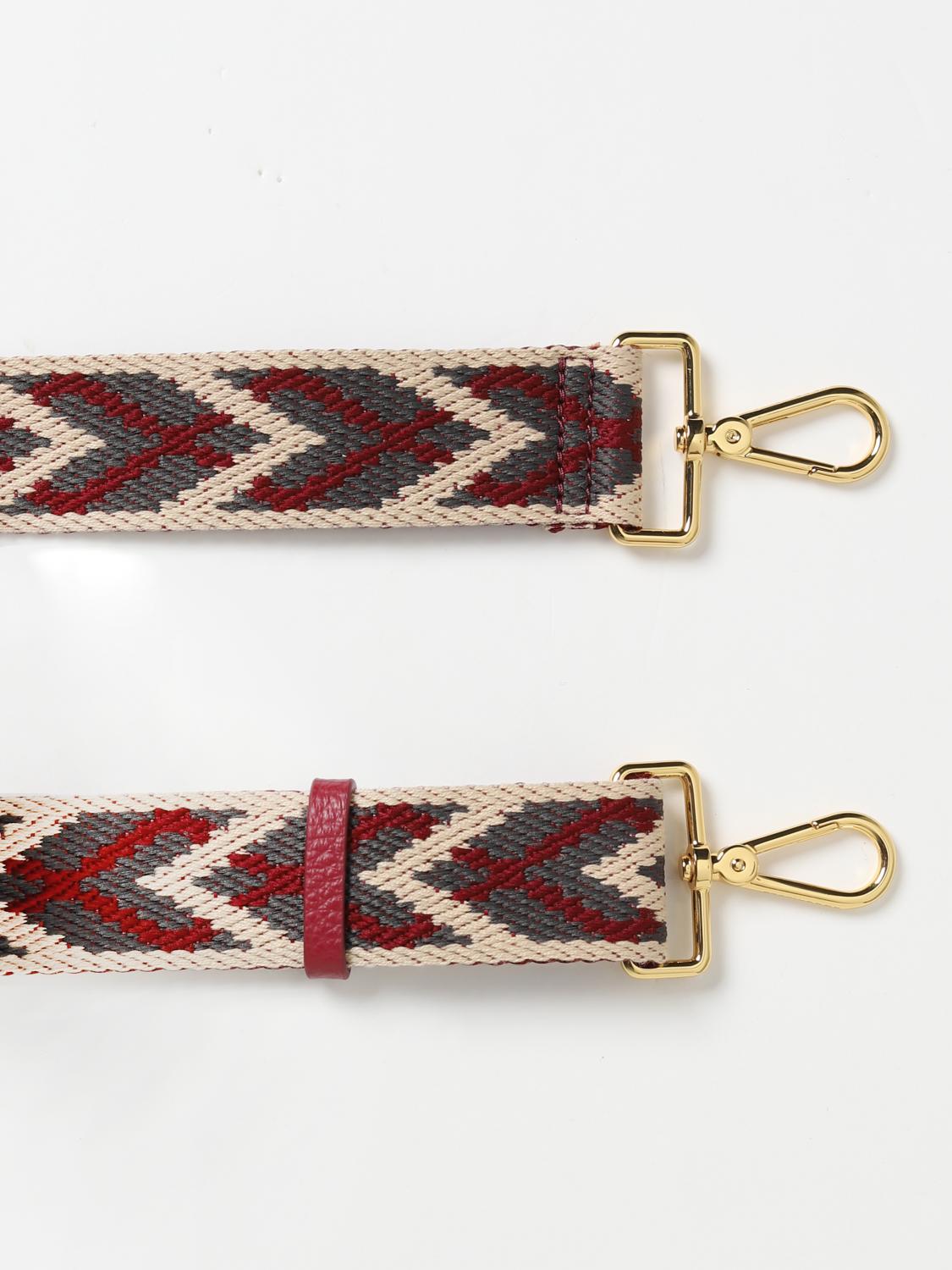 COCCINELLE SHOULDER STRAP: Shoulder strap woman Coccinelle, Red - Img 3